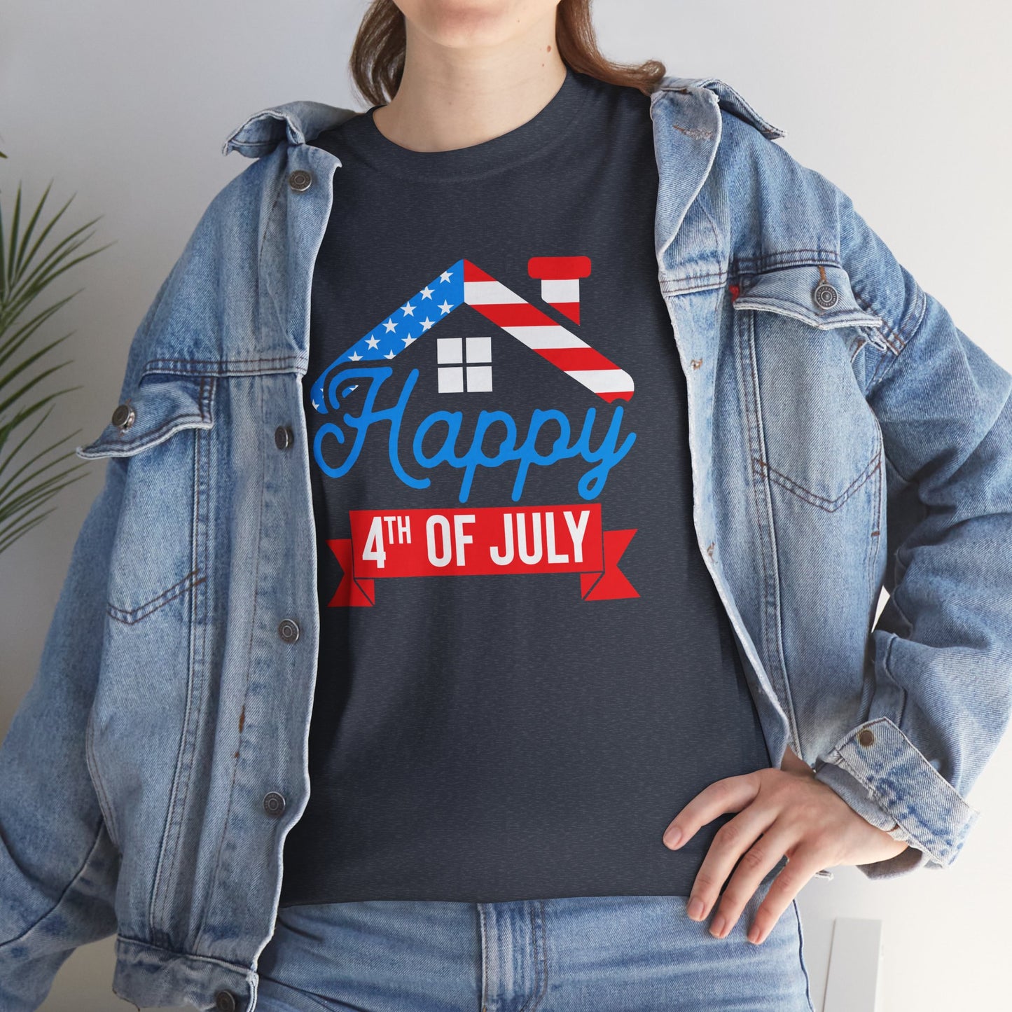 Happy 4th of July Realtor Tee – Stars, Stripes & Sold Signs