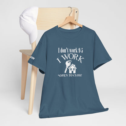 🏡 #OpenHouseHustler Tee – Because 9-5 Is a Joke! 😎
