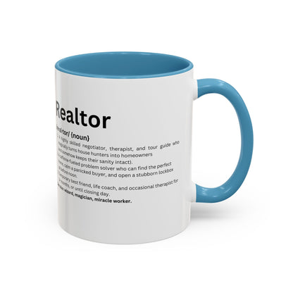 Funny Realtor Definition Coffee Mug (11, 15oz)