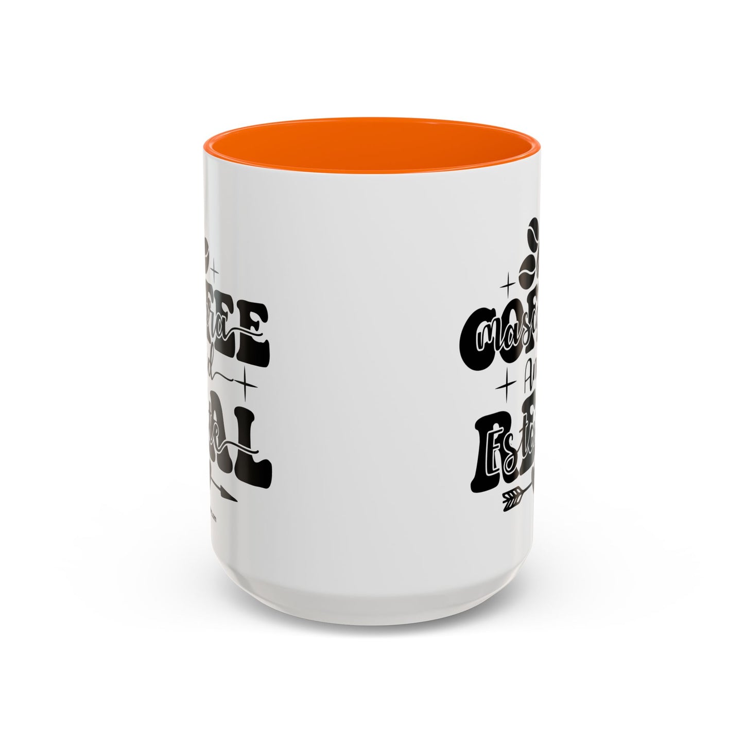 Coffee Mascara And Real Estate Realtor Accent Coffee Mug (11, 15oz)