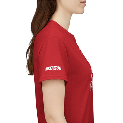 REALTOR Stacked Tee – Loud. Proud. On Repeat. 🔁🏡