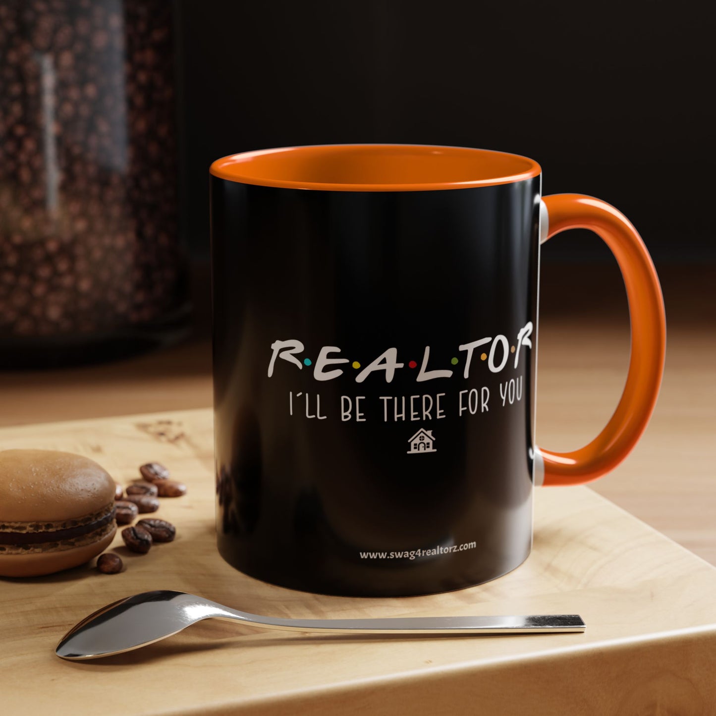 🏡 "Realtor I'll Be There for You" Mug – Because Every Deal Needs a Coffee Break! ☕🏡