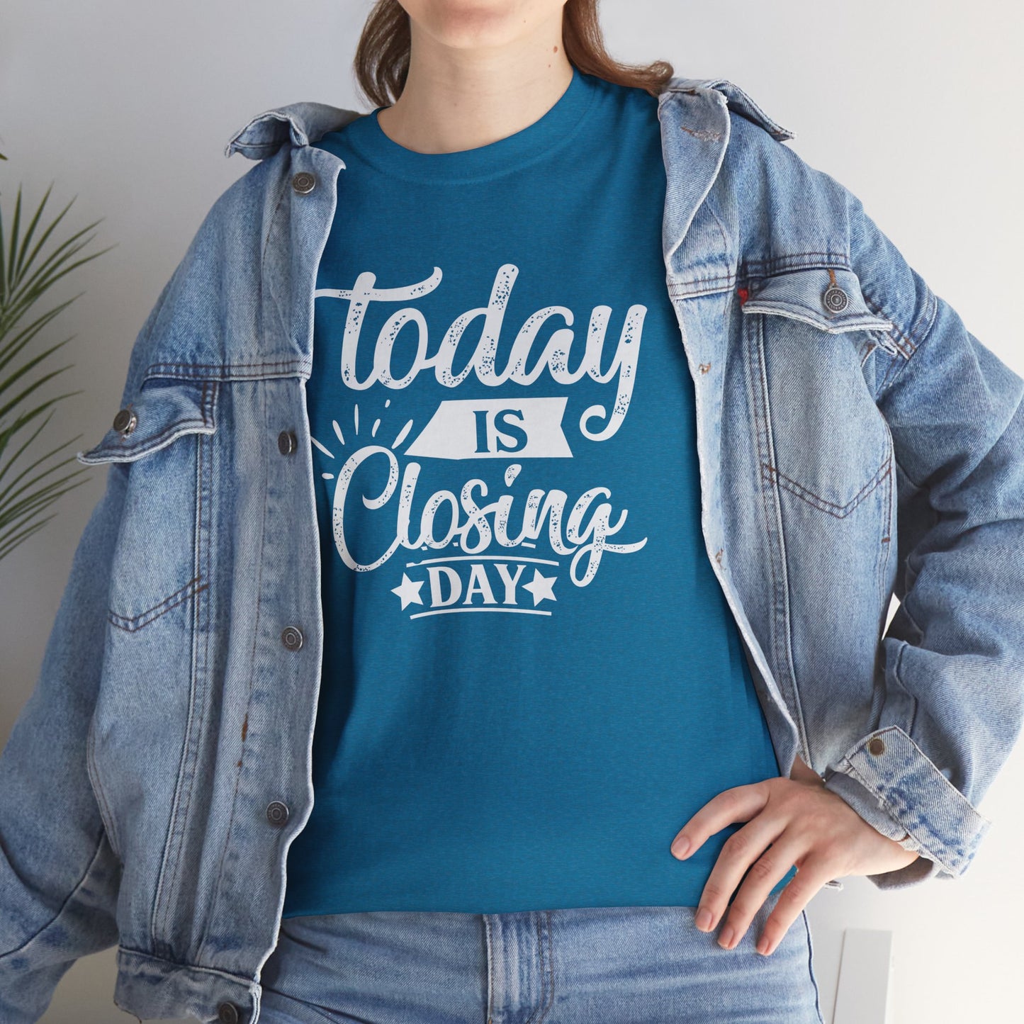 💰 "Today is Closing Day" Realtor Tee – Because Champagne Pairs Well with Commission Checks! 🏡🥂