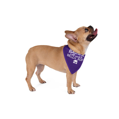 Realtor Dog Bandana – Will Work for Belly Rubs (and Maybe Treats)
