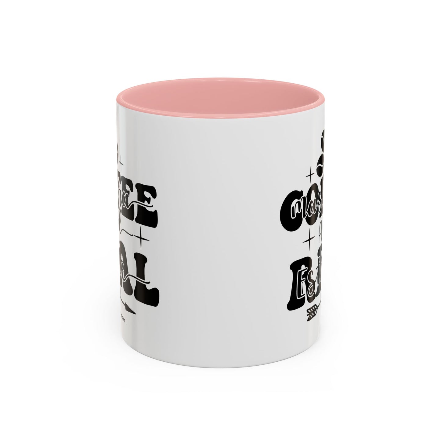 Coffee Mascara And Real Estate Realtor Accent Coffee Mug (11, 15oz)