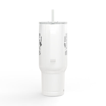 I Need Your Listing Tumbler – 40 oz White Stainless Steel Mug for Realtors Who Sell Fast
