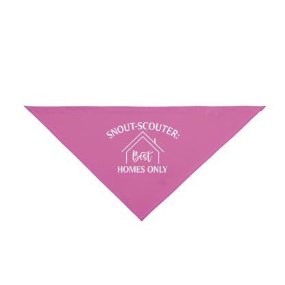 Snout-Scouter Dog Bandana – Only the Best Homes Pass the Sniff Test